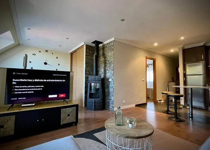 Atico Acogedor En Διαμέρισμα Boiro